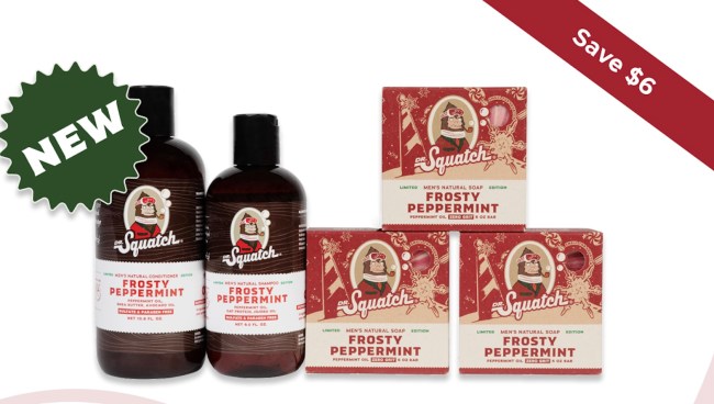 Dr. Squatch Frosty Peppermint Review 