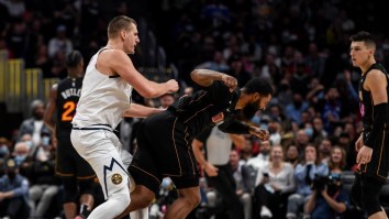 Brawl Nearly Breaks Out In Heat-Nuggets Game After Nikola Jokic Laid Out Markieff  Morris With Cheap Shot