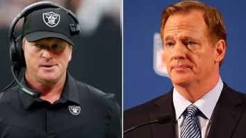 Jon Gruden Is Officially Suing The NFL And Roger Goodell For Attempting To ‘Destroy’ His Career By Leaking Emails