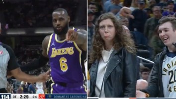 ‘LeSnitch’ Trends After LeBron James Gets Two Heckling Pacers Fans Kicked Out Of Game