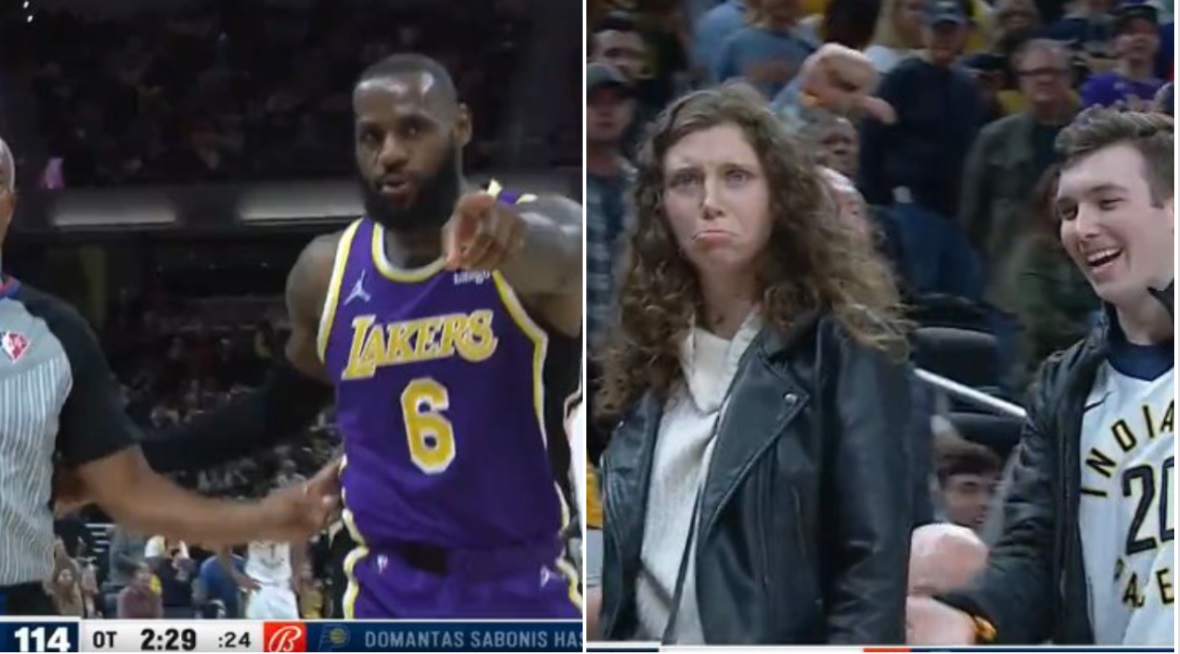 'LeSnitch' Trends After LeBron James Gets Two Heckling Pacers Fans