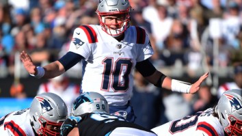 Video Shows Mac Jones Appearing To Twist Brian Burns’ Ankle, Panthers Teammate Calls Play ‘Completely Dirty’