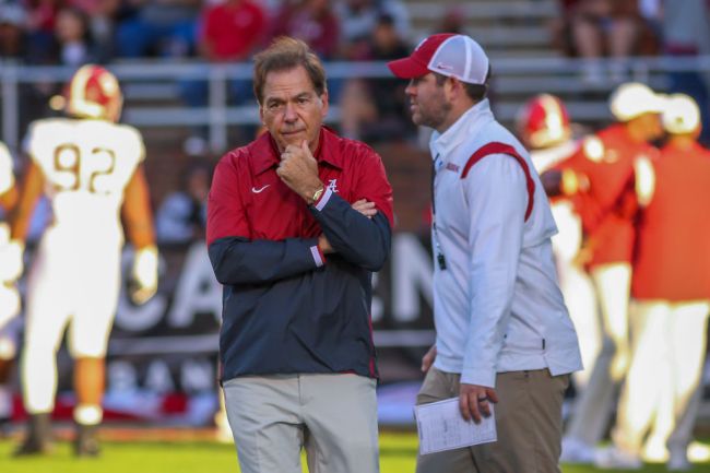 nick saban reacts henry ruggs accident