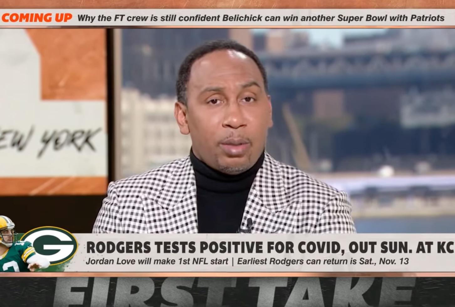 Aaron Rodgers is giving a new meaning to Stephen A.'s 'Bad man!'  catchphrase