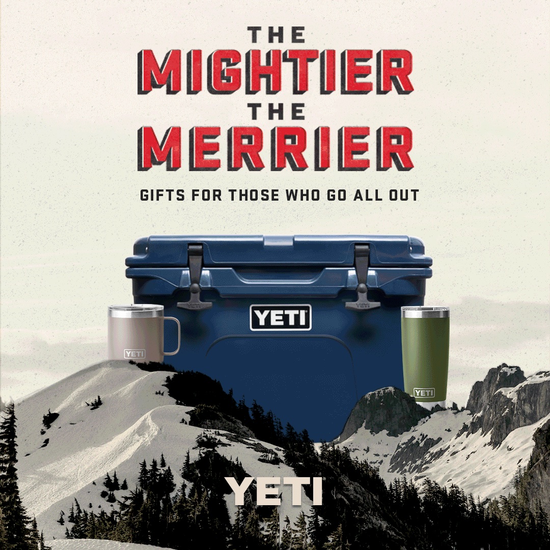 YETI's Holiday Gift Guides Are Curated For Every Type Of Adventurer