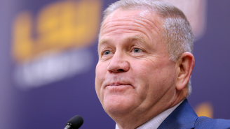 Brian Kelly Landed A Five-Star QB Recruit And Celebrated By Dancing Awkwardly To Garth Brooks