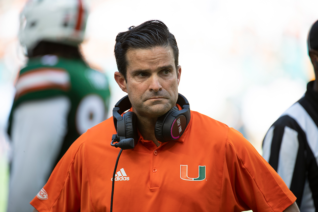 Manny Diaz Is Frustrated With Miami Despite Making Bank To Do Nothing