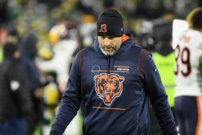 Matt Nagy Admits He Made The Wrong Decision By Punting Vs. Packers