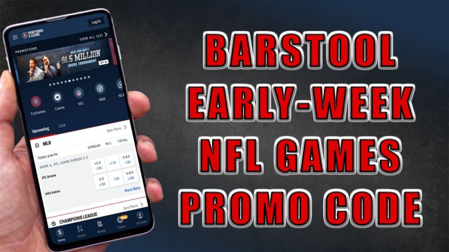 Grab This Barstool Sportsbook Promo Code for Early-Week NFL Action