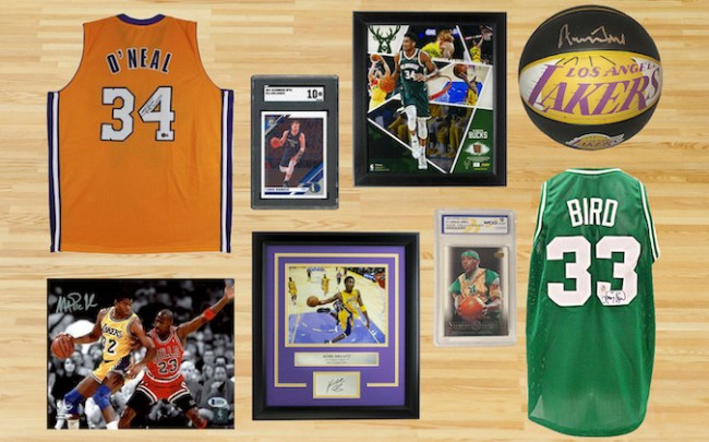 The Best NBA Basketball Memorabilia Under $250 on CollectibleXchange