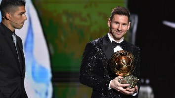 Cristiano Ronaldo Is Really Salty About Lionel Messi’s 7th Ballon d’Or