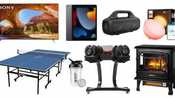 Daily Deals: Table Tennis Tables, BlenderBottles, Electric Fireplaces And More!