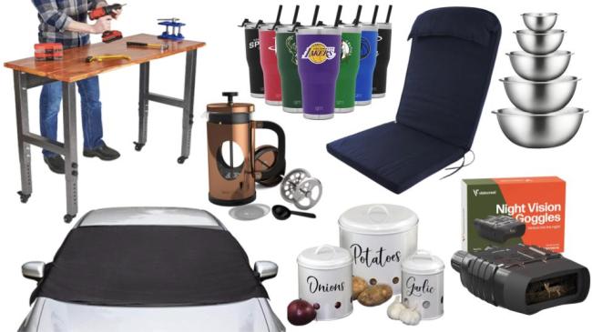 Daily Deals: Golf Umbrellas, Work Tables, French Press Coffee Makers And More!