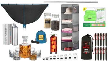Daily Deals: Tent Stakes, Hammock Bug Nets, Space Savers And More!