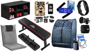 Daily Deals: Ice Packs, Shoe Organizers, Portable Saunas And More!