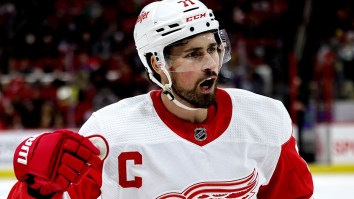 Red Wings Captain Dylan Larkin Had A Great Reaction After Spilling A Fan’s Beer (Video)