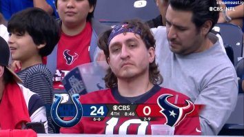 Sad Houston Texans Fans Were Very Sad As Their Team Got Eliminated From Playoff Contention