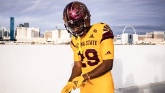 Arizona State Unveils Las Vegas Bowl Uniforms With Flashy ‘Sin City’ Detail That Can’t Be Missed