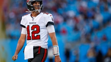 Game-Worn Tom Brady “G.O.A.T.” Jersey Expected To Sell For Massive Sum