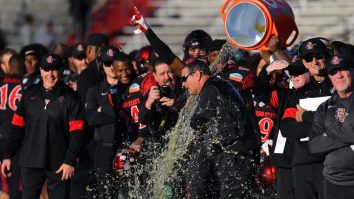 SDSU Head Coach Brady Hoke Was Mind Blown After Getting A Smoothie Bath At The Smoothie Bowl (Video)