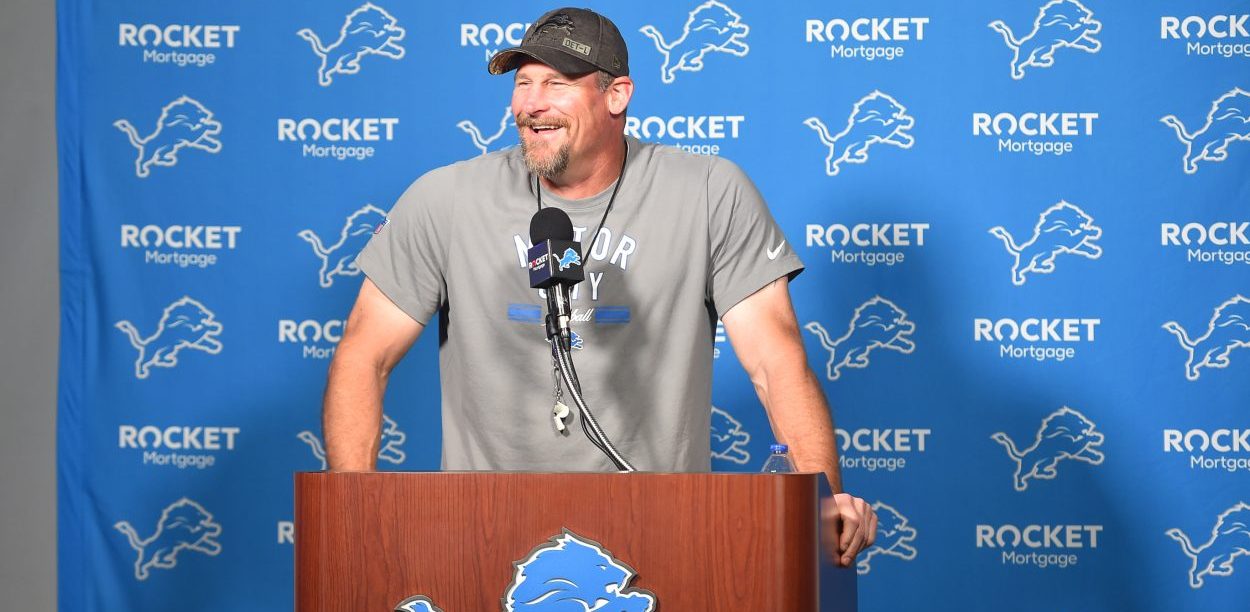 Head coach Dan Campbell's postgame locker room speech after