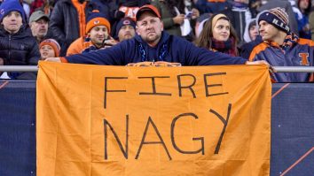 Chicago Fan Caught On Hot Mic Cracking Hilarious Joke About How Bad The Bears Are (Video)