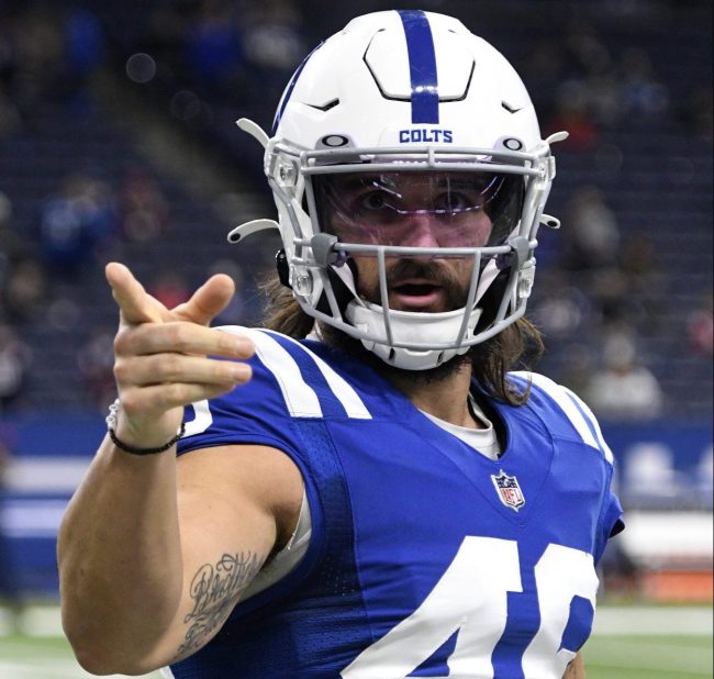Colts Long Snapper Luke Rhodes Goes Viral For His MASSIVE Arms