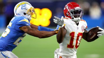 Tyreek Hill Goes Viral For Running Ridiculous Route Vs. Chargers And Football Fans Lose Their Minds