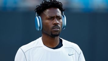 Antonio Brown Shuts Down Reporter For Asking Question About Fake Vaccine Card Suspension, Blames Media For Creating Drama
