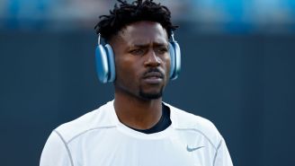 Antonio Brown Shuts Down Reporter For Asking Question About Fake Vaccine Card Suspension, Blames Media For Creating Drama