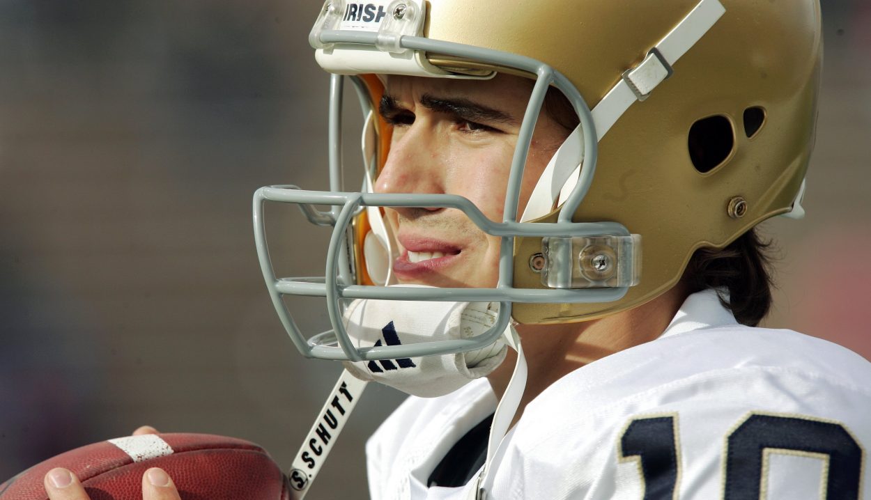 Ex-Notre Dame Quarterback Ian Book's NFL Debut Was Pretty Bad