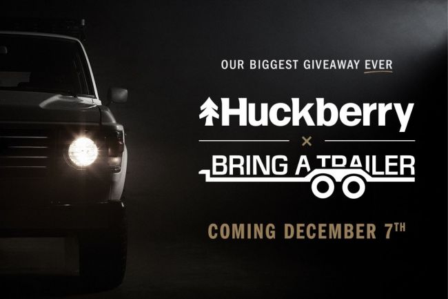 Huckberry Is Teaming Up With Bring A Trailer To Announce Their Biggest Giveaway Ever