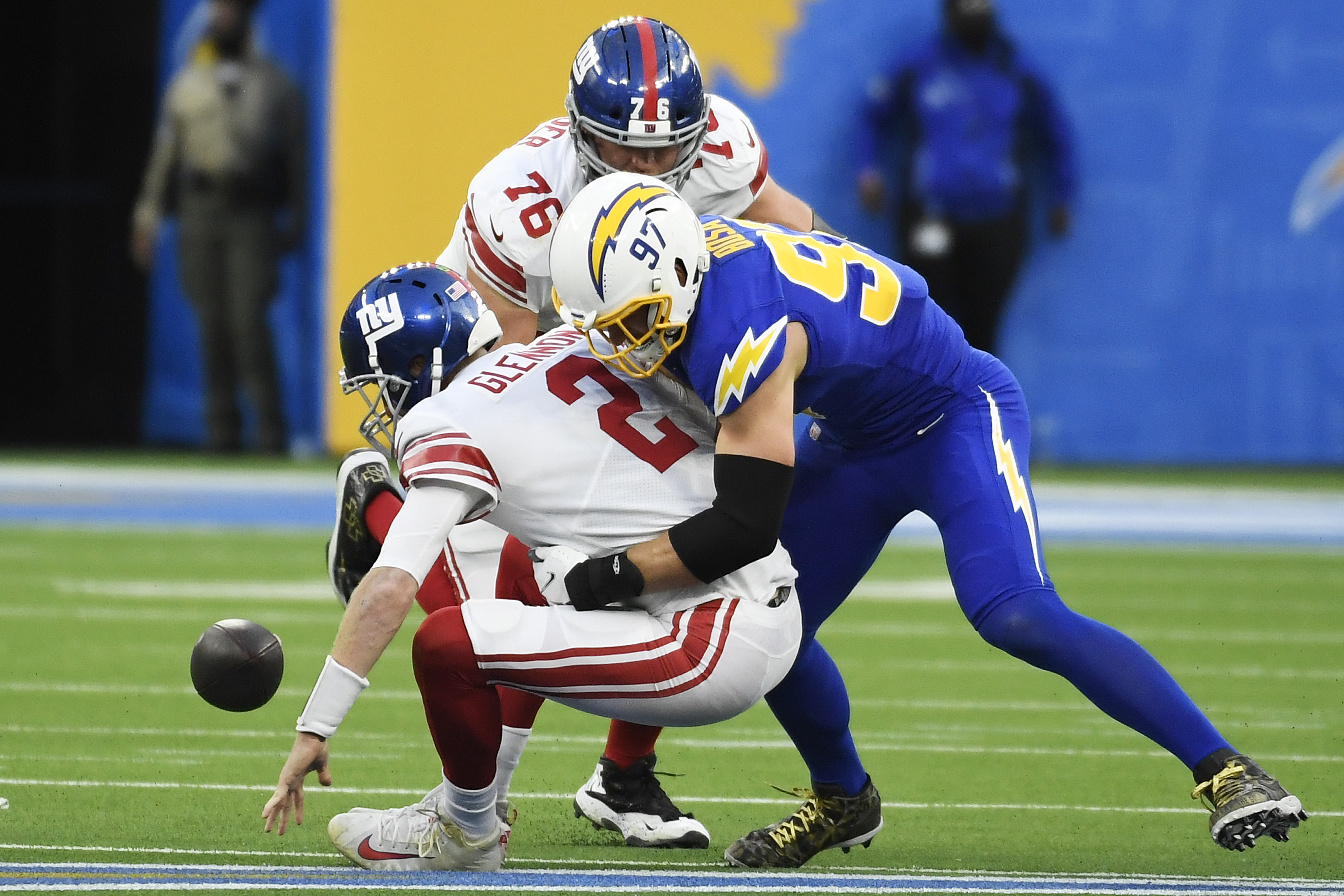 NFL Mic'd Up: Joey Bosa vs Giants