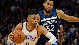 Karl-Anthony Towns Throws Shade At Russell Westbrook For Caring Too Much About Triple-Doubles