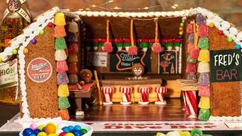 Miller High Life’s Gingerbread Dive Bar Is The Coolest Holiday Project You’ll Find This Year