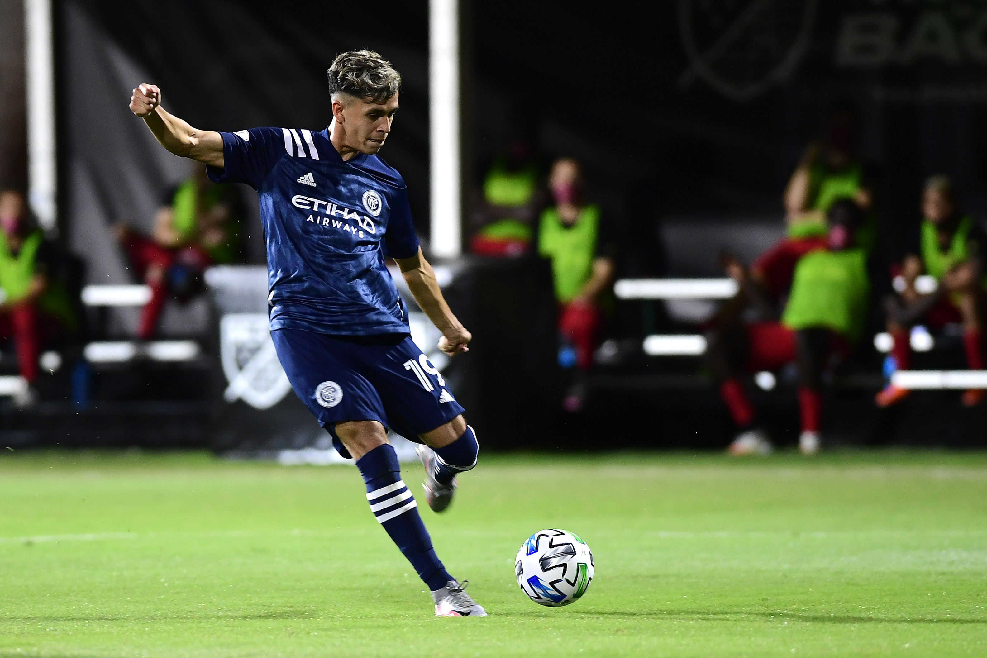 NYCFC's Jesus Medina Hit By Full Beer Can At MLS Cup Final