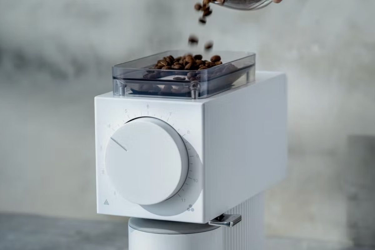 You Can Now Get The Ode Brew Coffee Grinder In A Matte White Color