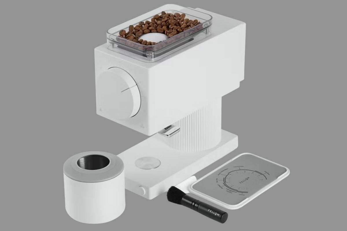 You Can Now Get The Ode Brew Coffee Grinder In A Matte White Color