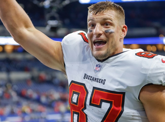 Rob Gronkowski Pays Up On Territorial Cup Bet After Arizona State Win