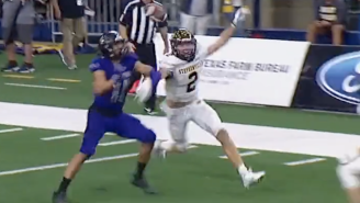 Texas High School Wins State Title After Scoring Wild Touchdown You Have To See To Believe (Video)