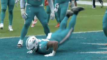 310-Pound Dolphins DL Christian Wilkins Celebrates Epic Thicc Six Touchdown With ‘The Worm’ (Video)