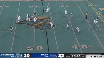 Tulsa Football Ran A Fake Punt On 4th-And-16 And What Happened Next Is Simply Inexplicable