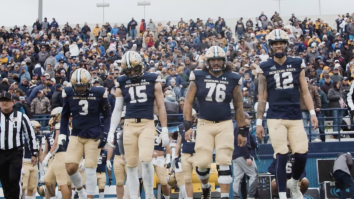 Montana State Football’s Entrance Is One Of The Coolest Traditions In Sports, Will Give You Goosebumps