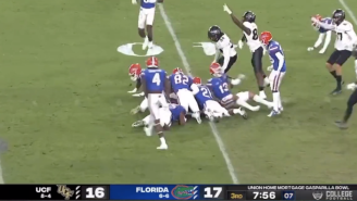 Florida Tried An Onside Kick By Kicking The Ball As Hard As It Could At Opponent And It Almost Worked (Video)