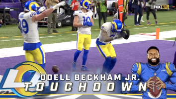Odell Beckham Jr. Celebrates Nasty TD By Savagely ‘Griddy’ Dancing In Justin Jefferson’s End Zone (Video)