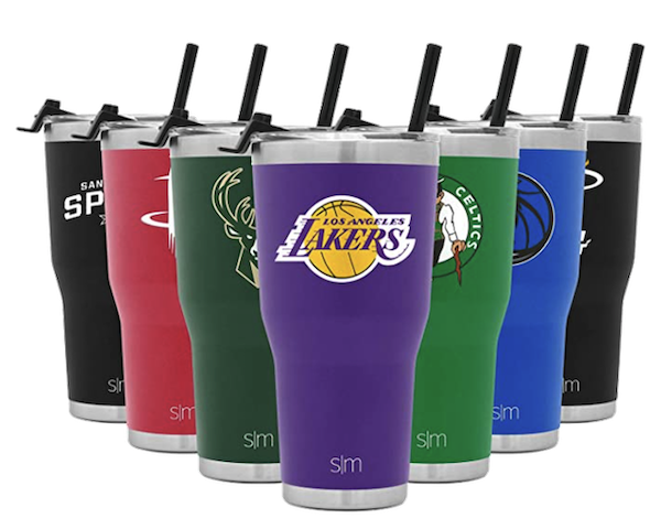 Daily Deals - Simple Modern NBA Licensed 30oz Tumbler with Flip Lid and Straw
