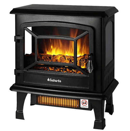 TURBO Suburbs Electric Fireplace Infrared Heater