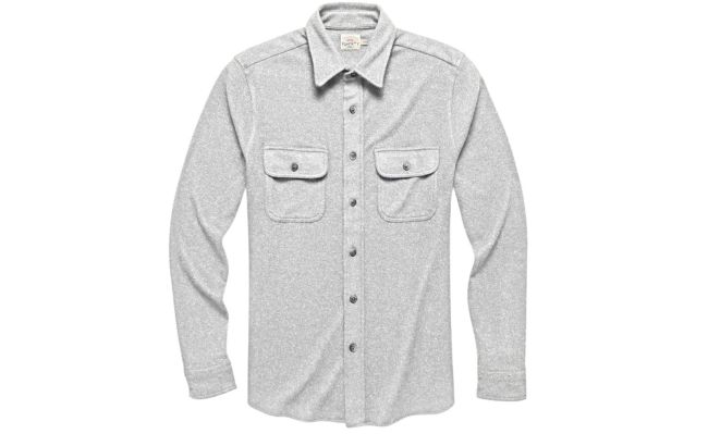 What To Wear With A Faherty Grey Twill Legend Sweater Shirt