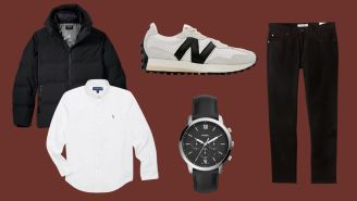 What To Wear With Casablanca x New Balance White 327 Sneakers