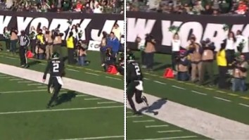 Angry Fans Believe Zach Wilson Unfairly Took Advantage Of NFL Rules When He Faked Going Out Of Bounds During Long 52-Yard TD Run